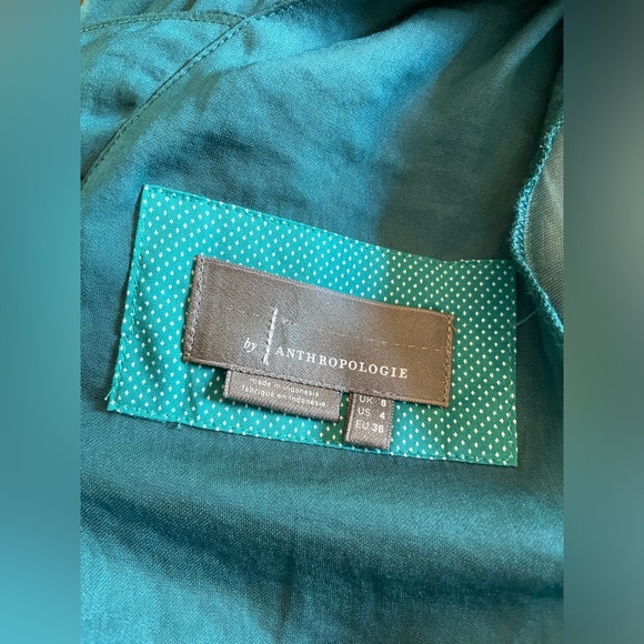 Gorgeous ANTHROPOLOGIE green dress - Picture 5 of 16